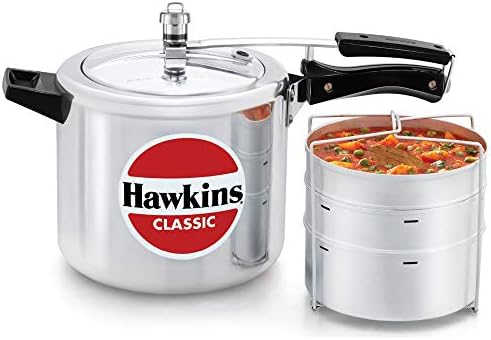 Hawkins Pressure cooker, L WITH SEPERATOR, Silver price in UAE