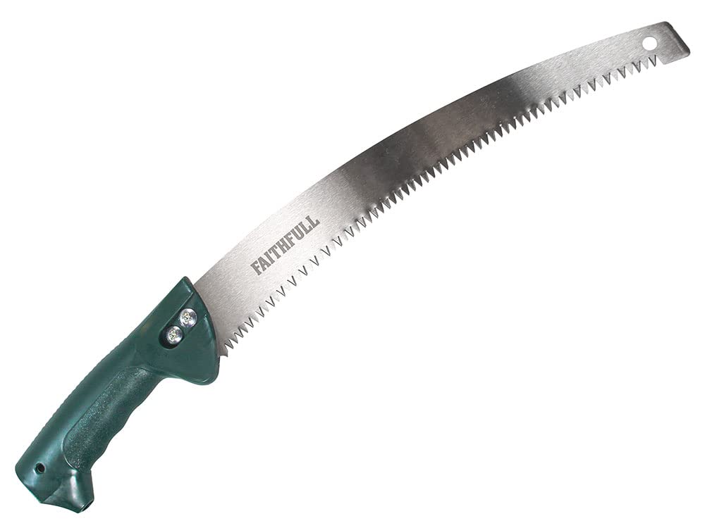 Faithfull FAICOUCPS13 Countryman Curved Pruning Saw 330mm (13in) SK5 Steel, Blade Length: 330mm (13in)
