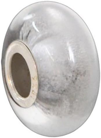 Fenton Art Glass Crystal Carnival Bead Charm