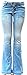 WAX / Jack David JEANS Womens Juniors 70s Trendy Slim Fit Flared Bell Bottom Denim Jean Pants