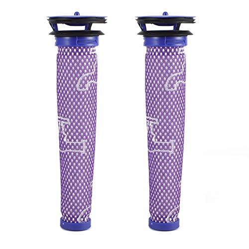 2pcs Washable & Reusable Drinking Fountains Filter Premium Filter Pre-Motor Filter Replacement for Dyson DC58 DC59 V6 V7 V8