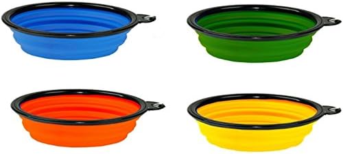 Accordion Transforming Dog Bowl (4-Pack)
