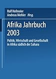 Image de Afrika Jahrbuch 2003: Politik, Wirtschaft und Gesellschaft in Afrika südlich der Sahara (German Edition)