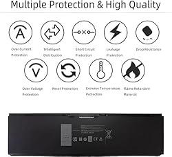 YXKC 34GKR E7440 3RNFD 54Wh Laptop Battery for Dell