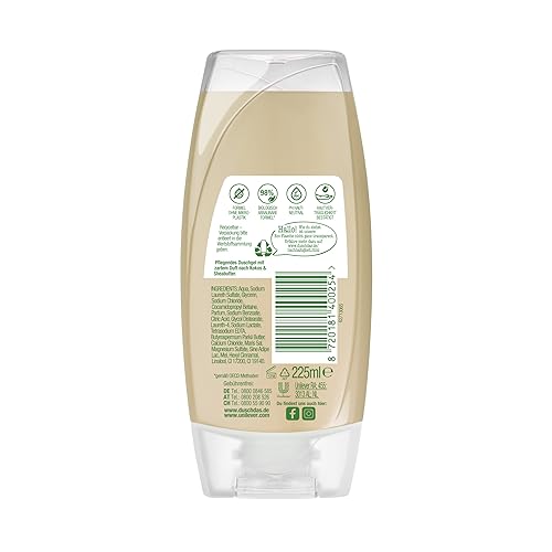 Duschdas Care Duschgel Kokos & Sheabutter Milde Pflegedusche ph-hautneutral 6x 225 ml thumbnail 2