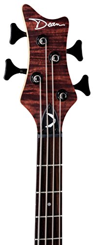 Dean Guitars 4 String Dean Edge 1 PJ Bass Guitar - Vintage Mahogany, Right (E1PJ VM) - Thumbnail 2