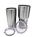 Eskimo Coolers Stainless Steel Double Wall Vacuum Insulated Tumbler with Lid,30 oz & 20 oz. Combo Set of 2