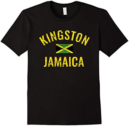 Mens Jamaican Kingston tshirt XL Black