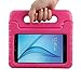 BMOUO Samsung Galaxy Tab E Lite 7.0 inch Kids Case - EVA ShockProof Light Weight Kids Case Super Protection Cover Handle Stand Kids Children Case for Samsung Galaxy Tab E Lite 7-Inch Tablet - Rose