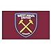 West Ham United Fc Authentic EPL Crest Flag