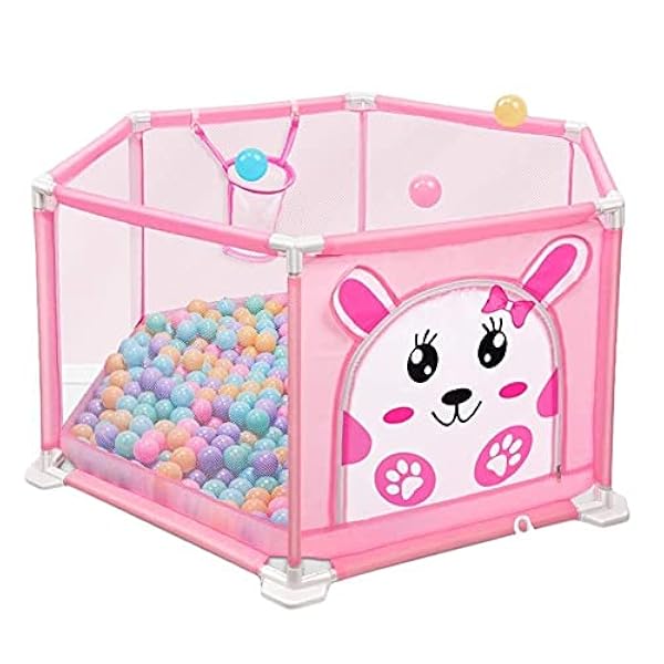 Sywlwxkq Parc Pour Bebe Parc Pour Bebe En Plastique Et Fosse A Balles Pliable Portable Separateur