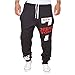 Cottory Men's Harem Casual Baggy Hiphop Dance Jogger Sweatpants Trousers