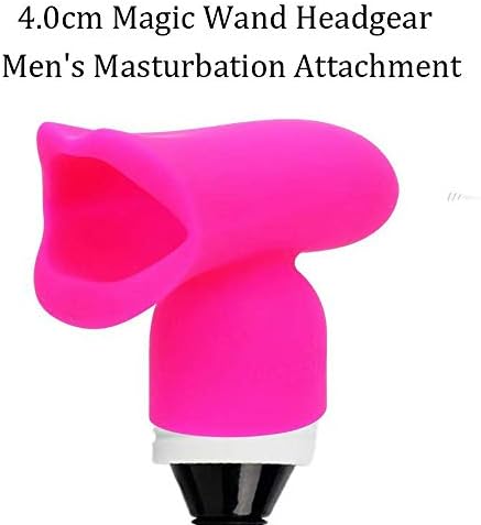 Handheld Massage Tools Attachments Silicone Accessories(Rose)