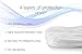 Bamboo Baby Changing Pad Liners with Waterproof Lining (Pack of 3) | Extra-Large 14