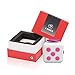 Lodabodkin Fidget Cube Relieves Stress and Anxiety for Children and Adults, Anxiety Attention Toy (White-pink)