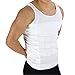 HANERDUN Mens Body Shaper Slimming Shirt Compression Vest Elastic Slim Shapewear
