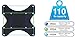 Mount-It! MI-507 Ceiling TV Mount Bracket, Height Adjustable with Tilt and Swivel Motion, Compatible with LED, LCD, Flat Panel TVs Between 23 Inches to 42 Inches, Weight Capacity of 110 Pounds