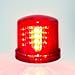 Fortune Products PL-300RJ PL-300BJ Battery Powered Ultra Bright Red Police LED Safety & Emergency Beacon Light w/Magnetic Bottom, 6