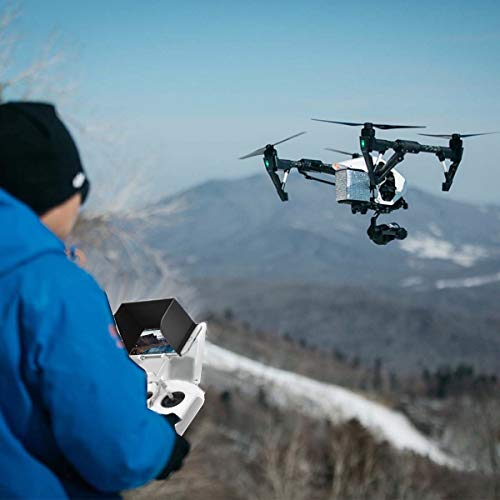 StarRoad Remote Controller Phone Monitor Sunshade lens Hood Sun Shade Shield For Dji Spark Mavic Pro Accessories Inspire Phantom 3 4 M600 3dr Solo Osmo Gopro Handheld Gimbal For Iphone and ipad (L111)