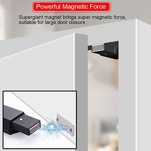 Heavy Duty Push To Open Door Latch Hardware ATTHW® 2 Pack Push Latch & Lock For