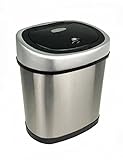 StealStreet TRASH-DZT-12-9 Stainless Steel Automatic Sensor 3.1 gallon Garbage Disposal, 15.2