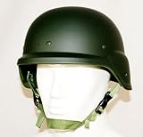 Tactical USMC Military M88 Swat-Style Adjustable Chin Strap Olive Drab Helmet Airsoft Hunting
