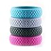 Barbell Bands Silicone Ring For Women | Premium Rubber Wedding Band | Perfect For Fitness, Lifting, Active Lifestyle - Comfortable and Durable