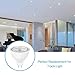MR16 LED Light Bulbs G5.3 Base 5W Light Bulbs 6000K Spotlight, Non-Dimmable,110V, 5W LED Replacement for 50W Halogen Bulbs for Track Recessed Down Lighting, Pack of 6