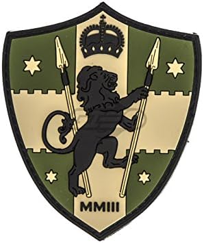 Airsoft GI Store Crest Lion CA PVC Patch Velcro (Arid)