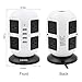 Power Strip Tower - EVAIKON Extension Cord with 8 Outlet 4 USB Ports 3000W/13A Surge Protector Electric Charging Station +6.5FT Wire Universal Socket for Home Office