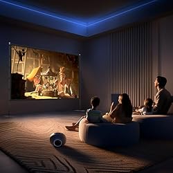 Outdoor Projector Screen with Stand - 120 inch
