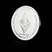 OutTop 4 Pieces Litecoin LTC Design Plated Iron Collectible Commemorative Coins (Gold_Silver)
