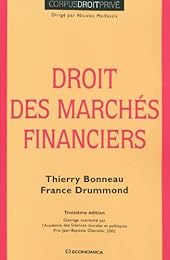Droit des marchés financiers