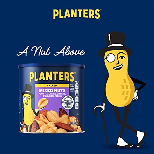 Planters Mixed Nuts Less Than 50 Peanuts with Peanuts (Almonds