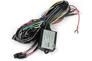 NPKRRSK DRL Controller Harness Universal LED Daytime Running Light 12V Automotive Relay Control Switch for Auto Car Automatic ON/Off Controller Module Box Relay