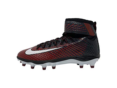 Nike Men's Lunarbeast Elite Football Cleat (11.5 M US, Red/White/Black) - Thumbnail 2