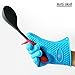 Silicone Oven Mitts Pot Holder for Cooking, Baking, Barbeque (BBQ) 5 Finger Protective Kitchen Gloves