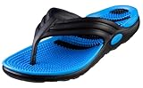 Bertelli New Mens Thong Flip Flop Beach Sandals in 4 Bright Hot Colors And Bi-layered Sole
