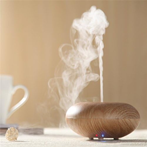 100-240V Ultrasonic Wood Grain Air Humidifier Diffuser Spray Mist Aromatherapy (Random: Plug)
