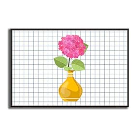 Framed Canvas Wall Art for Living Room, Bedroom Vase Canvas Prints for Modern Home Decoration Ready to Hang - 16"x24" inches