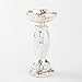Eastland Unique Mercury Glass Pillar Candle Holder 8.5"