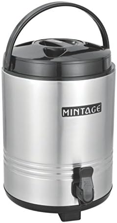 Mintage Utensil Travel Water Jug Hot &amp; Cold Beverage Dispenser With Tap- Choose Capacity