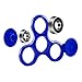 Fidget Spinner,Viyaabang Hand Spinner ,Tri-Spinner Fidget Toys for Adult and Kids -Perfect for ADD,ADHD,and Anxiety.(Blue)