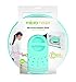 Handy Gourmet-Collapsible Microwave Splatter Shield-Teal-Keep Mirowave Clean-BPA Free-Steam Vents Prevents Soggy Food- Used as Bowl Lid or High Dome Lid