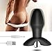 Male Vibrating Prostate Massager 10 Vibration Modes for Anal Pleasure, Waterproof Silicone Prostate Stimulator Rechargeable Anal Butt Plug Vibrator Sex Toy for Men, Women & Couples