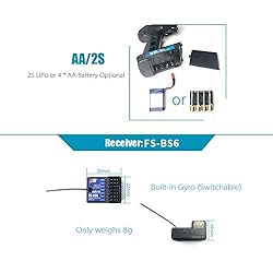 Flysky FS-GT5 6CH AFHDS RC Transmitter w/ FS-BS6
