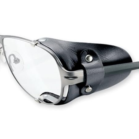 Seitenschutz aus Leder in schwarz