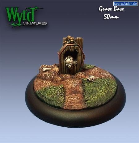 Graveyard Bases 50mm WYR0005 MALIFAUX Wyrd miniatures table top games by Wyrd Minitures