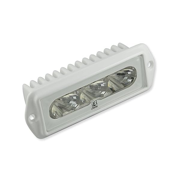 Lumitec-Capri-LED-Flush-Mount-Spreader-Flood-Boat-Light-White-Housing-101288