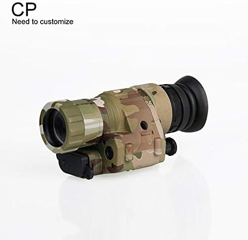 CANIS SPORT INC Digital Night Vision, PVS-14 IR Night Vision Monoculars with J-Arm for Helmet, Picatinny Rail Adapter, for Night Patrol Hunting Home Defense